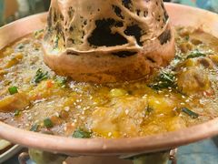 土司铜锅油焖鸡-浩海火燒雲傣家菜(静安芮欧店)