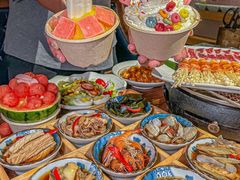 -明洞阿姨·韩式酱蟹烤肉·创意料理(三元桥店)