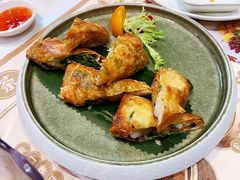 特色香煎腐皮卷-赏点粤式点心(广州塔店)