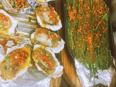 烤韭菜-老东镇啤酒屋海鲜加工·蒸汽海鲜·海鲜烧烤(台东店)