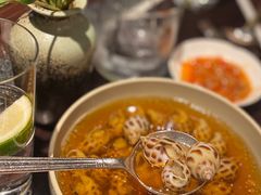 古越陈酿煮花螺-杭州西子湖四季酒店·金沙厅