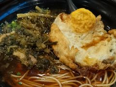 雪菜肉丝汤面-大龙汤包