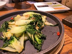 清炒奶白菜-小大董·烤鸭(王府井apm店)