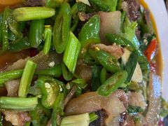 小炒带皮黄牛肉-喜洲翰林餐厅(董家百年老宅店)