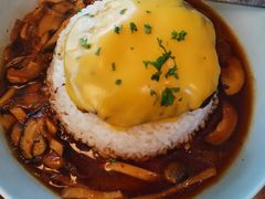 芝士牛肉汉堡咖喱饭-红小满休闲餐厅(十全街店)