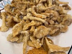 软炸鲜蘑-黄家饺子东北特色菜馆(湖滨商业街店)