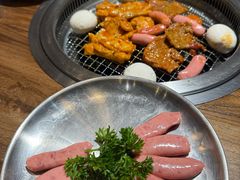 -明洞阿姨·韩式酱蟹烤肉·创意料理(三元桥店)