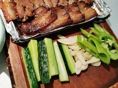 手工煎饼配烤肉-玉玲珑(陆家嘴店)