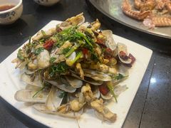 辣炒蛏子-大杰海鲜锅(基隆路店)