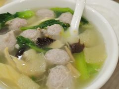 生汆丸子汤-子午路张记肉夹馍(翠华路店)