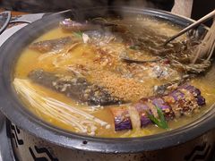 -探鱼·鲜青椒爽麻烤鱼(苏宁广场店)
