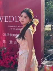 -桃子造型婚纱礼服(凤起广场店)