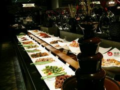 自助取餐区-鼎香缘海鲜自助火锅烤肉(锦辉购物广场店)
