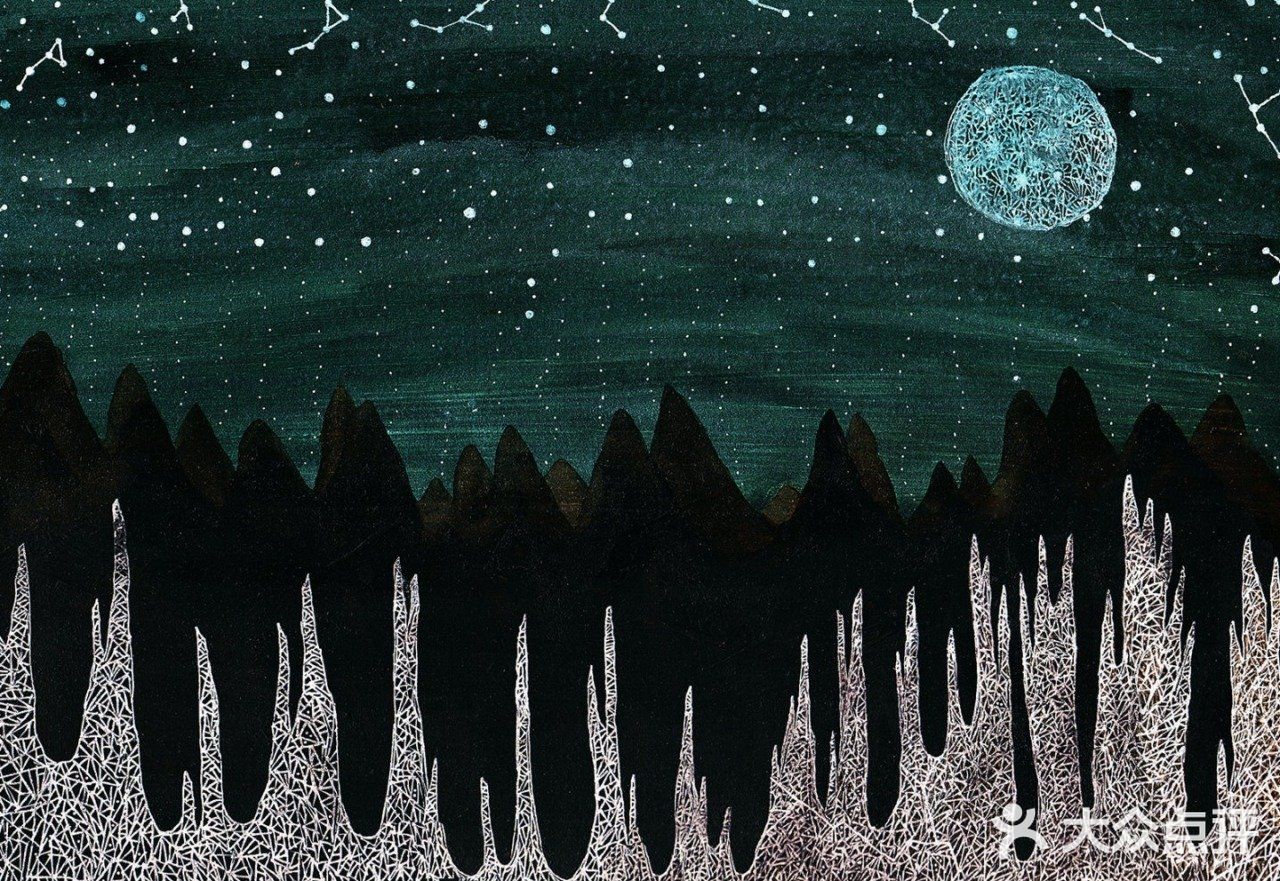 线条‖简单的色彩也能画出细腻的画!
