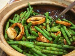 豆角焖鱿鱼-九大簋家宴(晓港湾店)