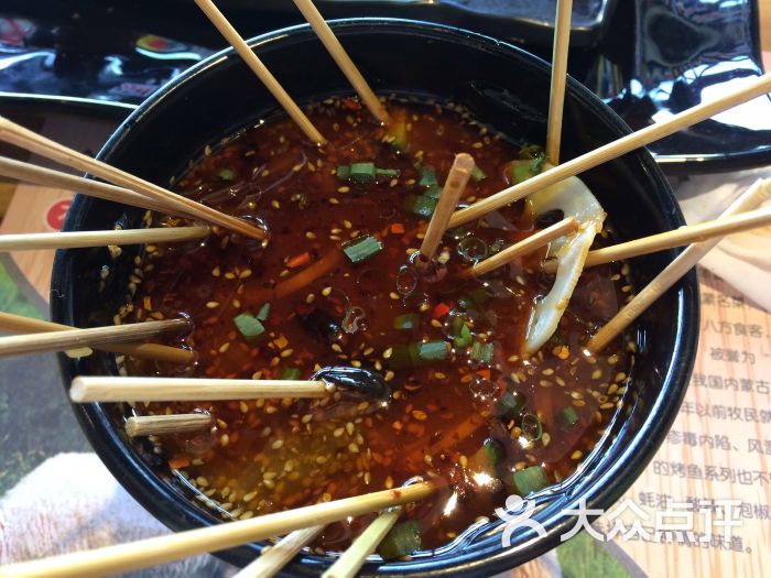 串越草原啤酒烧烤吧(上谷店)秘制冷串串图片 - 第1张