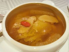 菜胆竹笙松茸汤-浦华大酒店-台南担仔面海鲜楼
