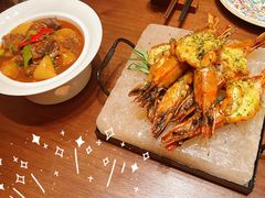 草饲黄油蒜香黑虎虾-觅唐MITONG(鸟巢店)