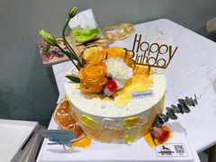 淡奶油鲜花蛋糕-Dark Horse·黑马蛋糕·低脂·低糖淡奶(金匙望湖大厦店)