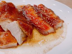 蜜汁叉烧拼烧鸭饭-永記粤菜·五指毛桃花雕鸡煲(九亭店)