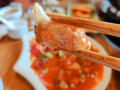 菠萝咕噜肉-都江堰石锅鱼