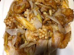 香葱爆三样-惠宾饭庄(中山路店)