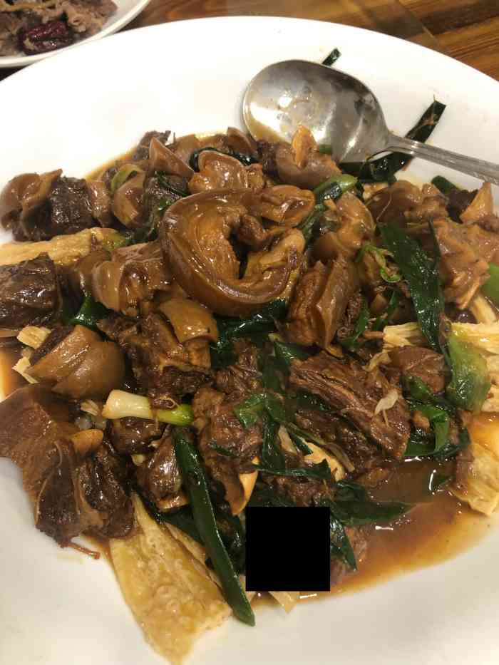 原汁原味驴庄-"第一次吃lv肉,年前中午和同事一起来吃饭.