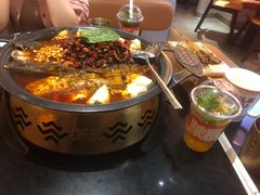 -探鱼·鲜青椒爽麻烤鱼(银泰城店)