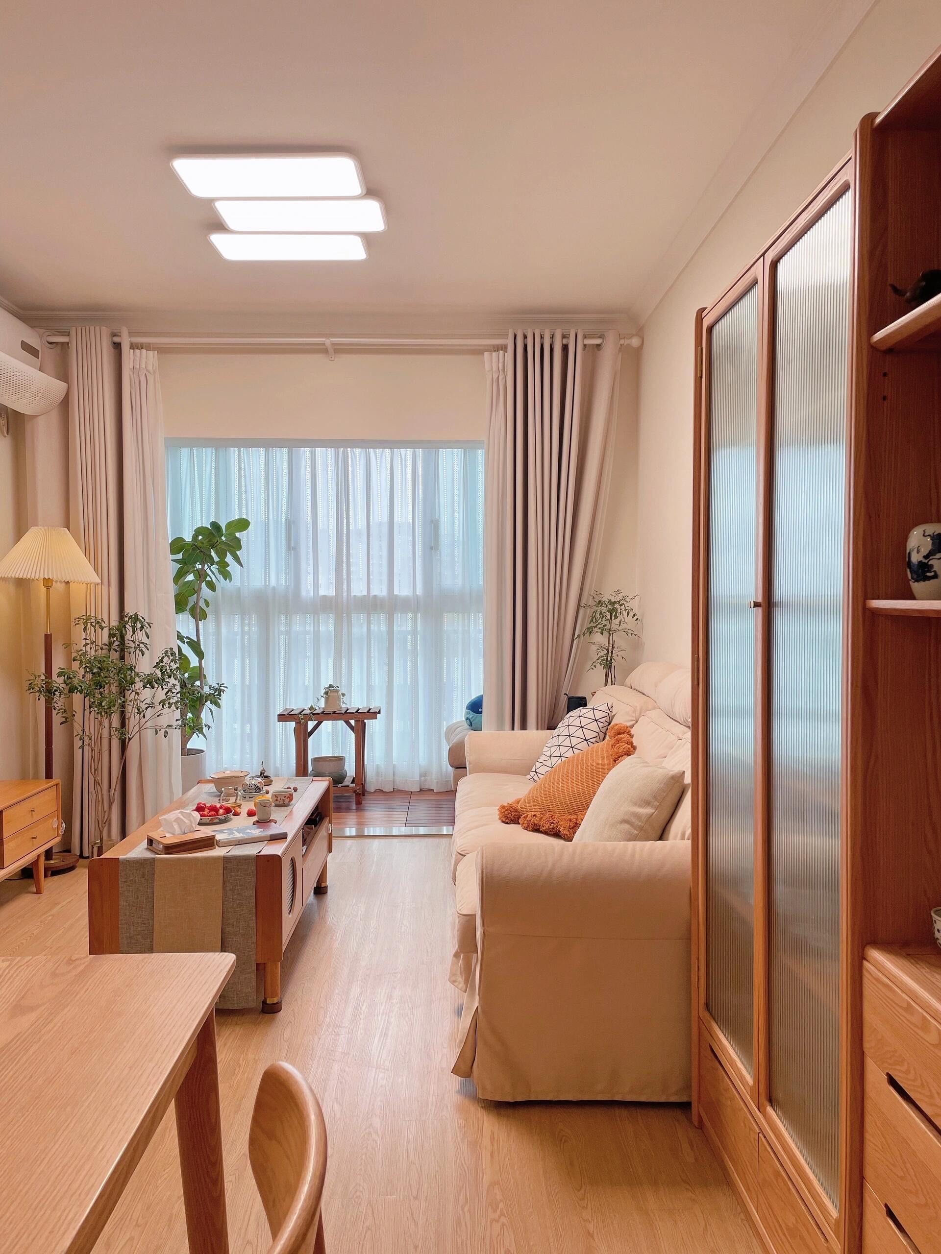 63平两室一厅的家,家不大但是刚刚够住 9 2