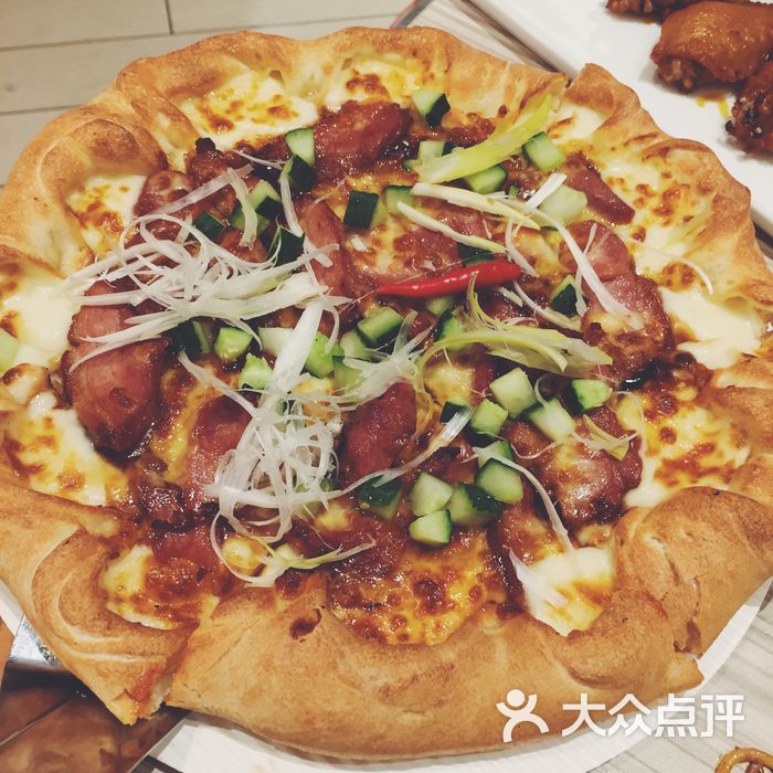 必胜客北京烤鸭披萨图片-北京比萨-大众点评网