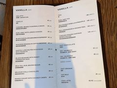 菜单-Vanilla Specialty Coffee(八大关店)