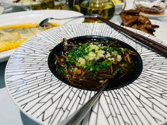 清炒鳝丝-老洋房花园饭店(绍兴路店)