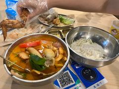 冬阴功海鲜汤河粉-海安安越南粉(丹竹頭店)