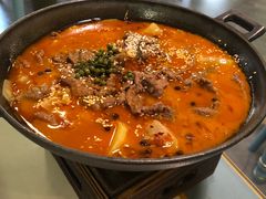 自制不老牛肉汤锅-付掌柜在成都·热炒砂锅集(金禾店)