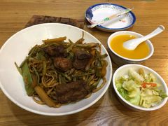 单人肋排焖面-金豆角砂锅焖面(安贞店)