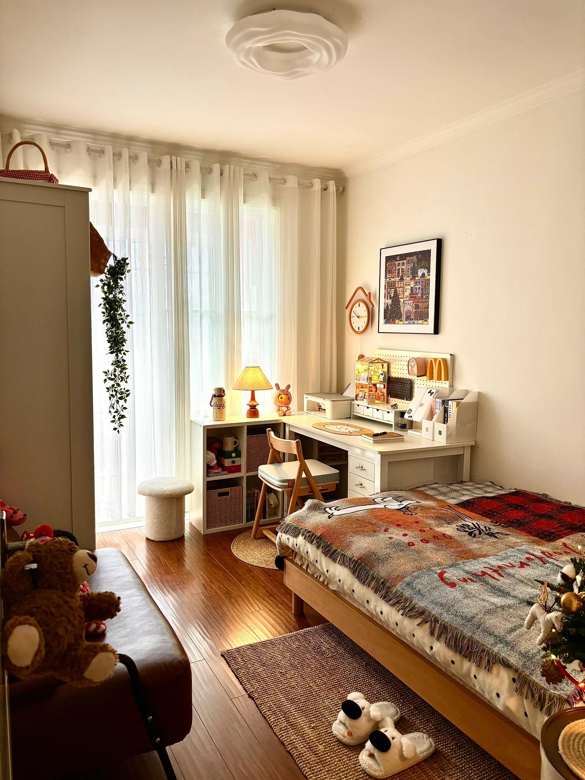 冬天❄️的小卧室🛏️格外温馨💕