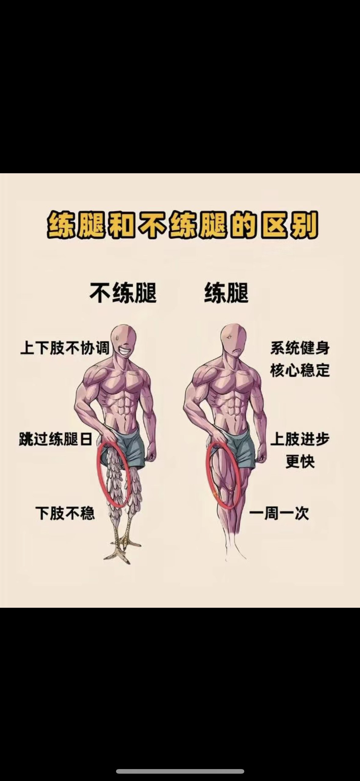 练腿头疼图片