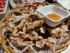 现炸酥肉-尚尚仙·酸汤猪手·猪肚鸡火锅(华联万柳购物中心店)