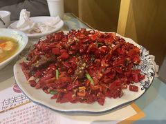 麻辣牙签肉-付掌柜在成都·热炒砂锅集(金禾店)