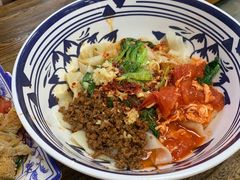 油泼三合一面-陕西人家(莱山店)