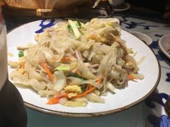 海鲜炒鱼面-王庄阿咪海鲜大排档(上下杭店)