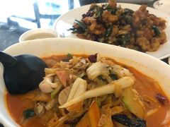 辣海鲜面-桃园中华料理炸酱面(燕儿岛路店)