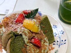 艾草戚风蛋糕-素咫咖啡CLIFEROSE