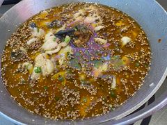 椒麻水煮鱼-金鱼盆32年水煮鱼·18秒辣椒炒肉(京西大悦城店)