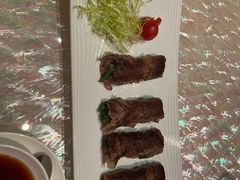 日本A5和牛西洋菜卷-8餐厅(新葡京酒店)
