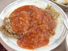 番茄酱猪扒面-满足面(白水井大街店)