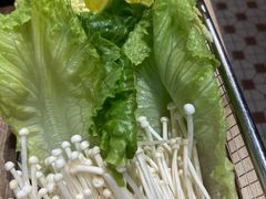 蔬菜三拼-沙胆彪炭炉牛杂煲(上海日月光广场店)