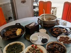 -胡老三家土菜馆·老店地方特色菜·招牌茅山地锅老鹅