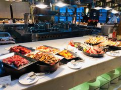 自助取餐区-杭州钱江新城万怡酒店-西餐厅