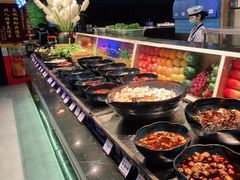 自助取餐区-梨花自助烤肉(天河城店)